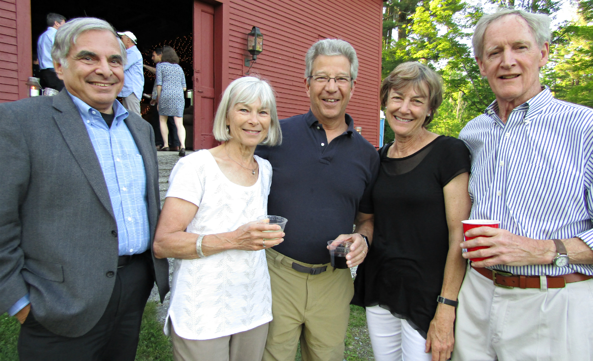 Attorney Mark Gold, Margie and Skip Durning, Mary Spina, and Jerry O'Neil. Attorney Mark Gold, Margie and Skip Durning, Mary Spina, and Jerry O'Neil.
