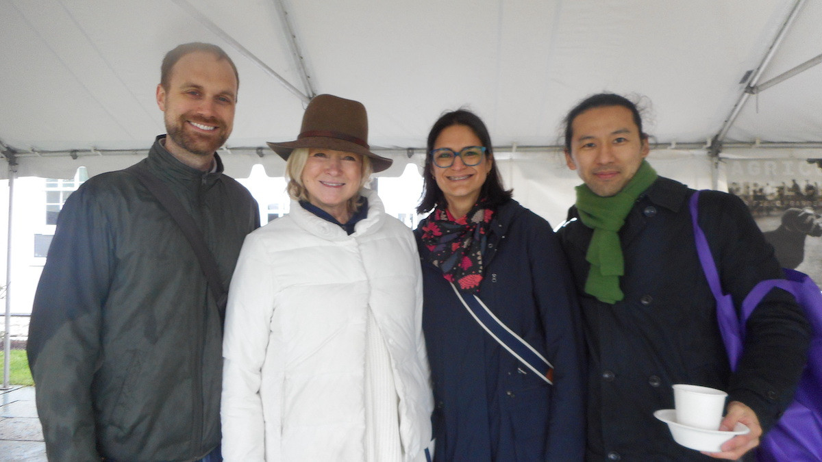 Martha Stewart and friends. Photo: Rural Intelligence Martha Stewart and friends. Photo: Rural Intelligence