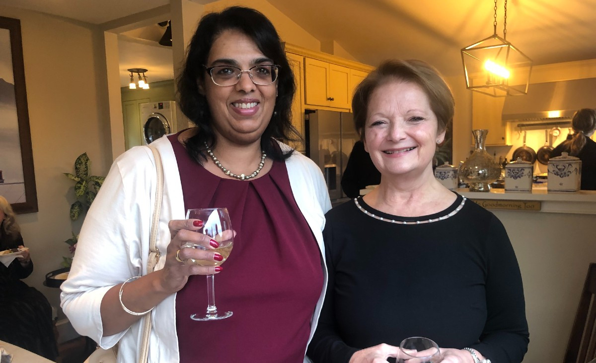 Shawn Matel, from Our Culture is Beautiful in Torrington, and Terrill Ploss