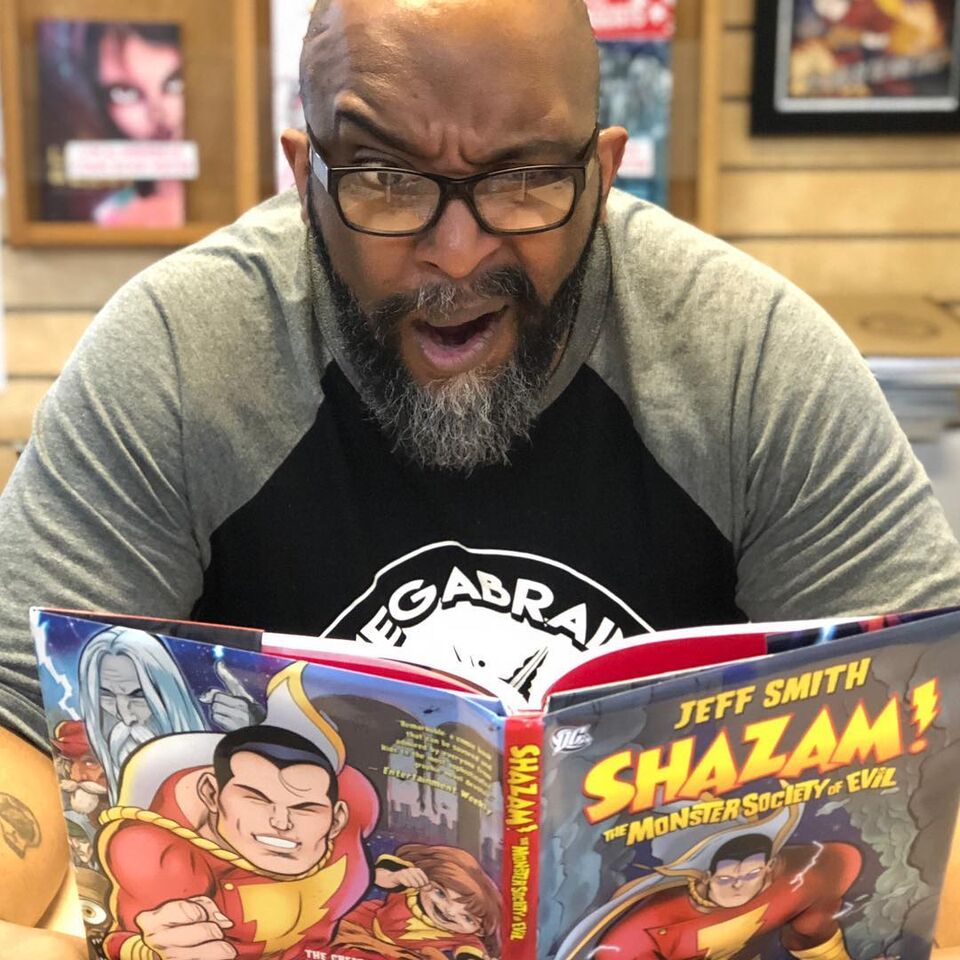 Owner of Megabrain Comics Jean Michel