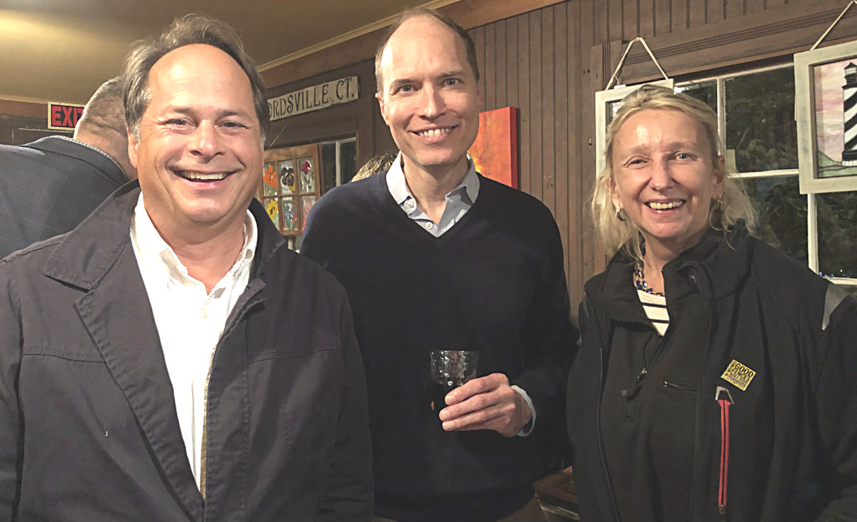 Michael Tighe, David Carey and Brigid Sheehan