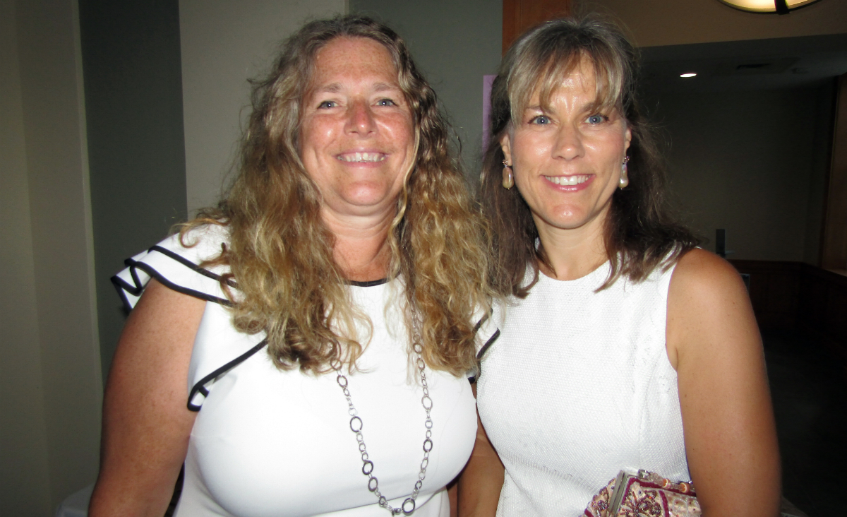 Michelle Derr&nbsp;of Community Health Programs and Sophia Veinoglou of Fairview Hospital