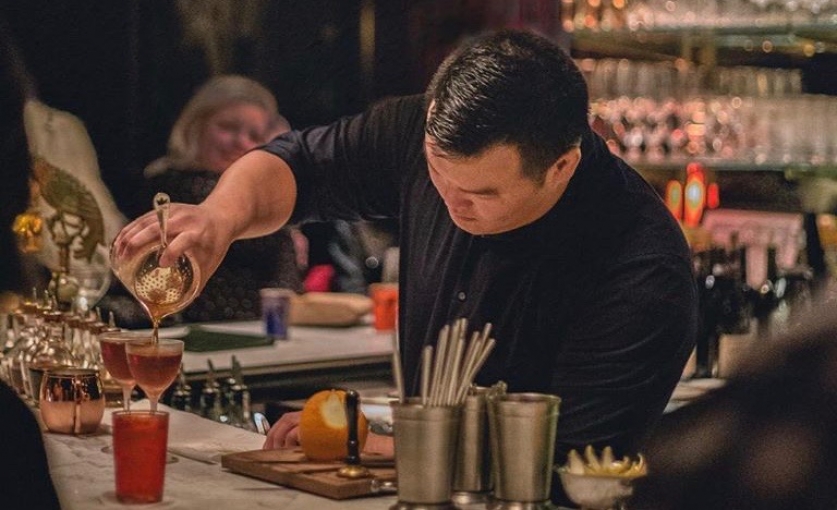 The Maker's Head Mixologist Michael Kang at work (photo provided) The Maker's Head Mixologist Michael Kang at work (photo provided) 