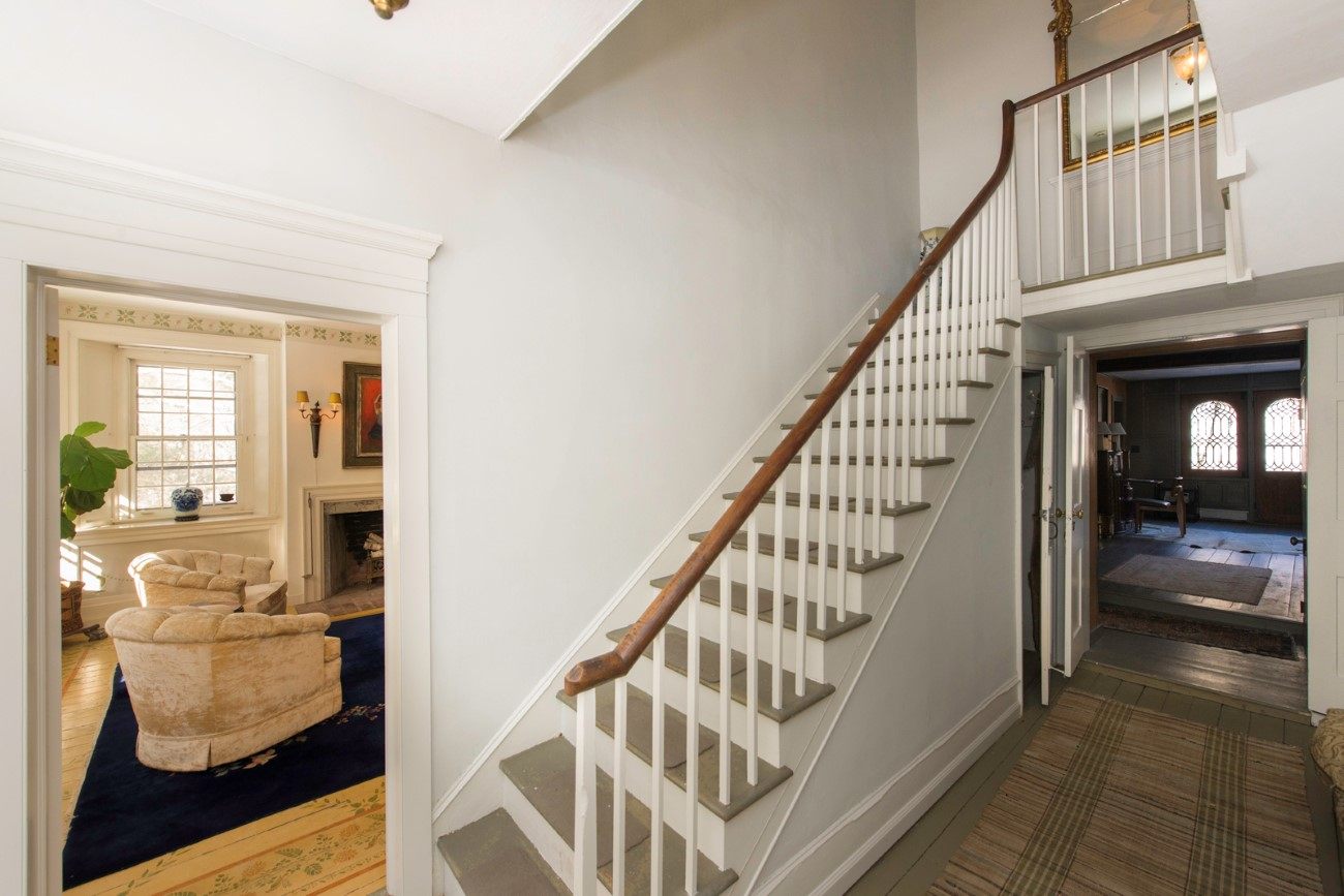 Staircase to second floor