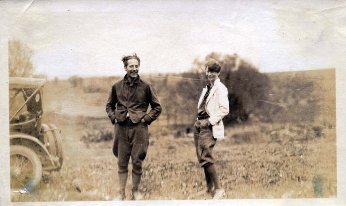 Millay and her husband, Dutch businessman Eugen Boissevain. All Photos courtasy of the Edna St. Vincent Millay Society. Millay and her husband, Dutch businessman Eugen Boissevain. All Photos courtasy of the Edna St. Vincent Millay Society. 