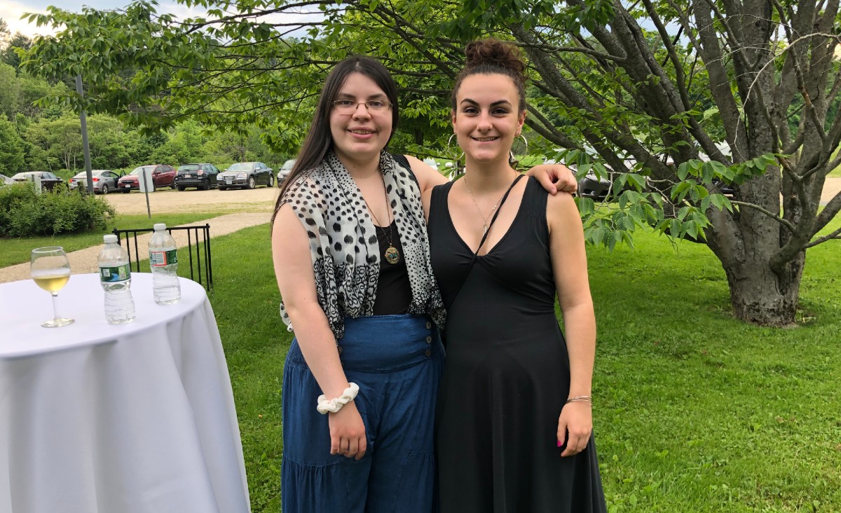 Mackenzie Soto and Adriana Bolte, both of North Adams.