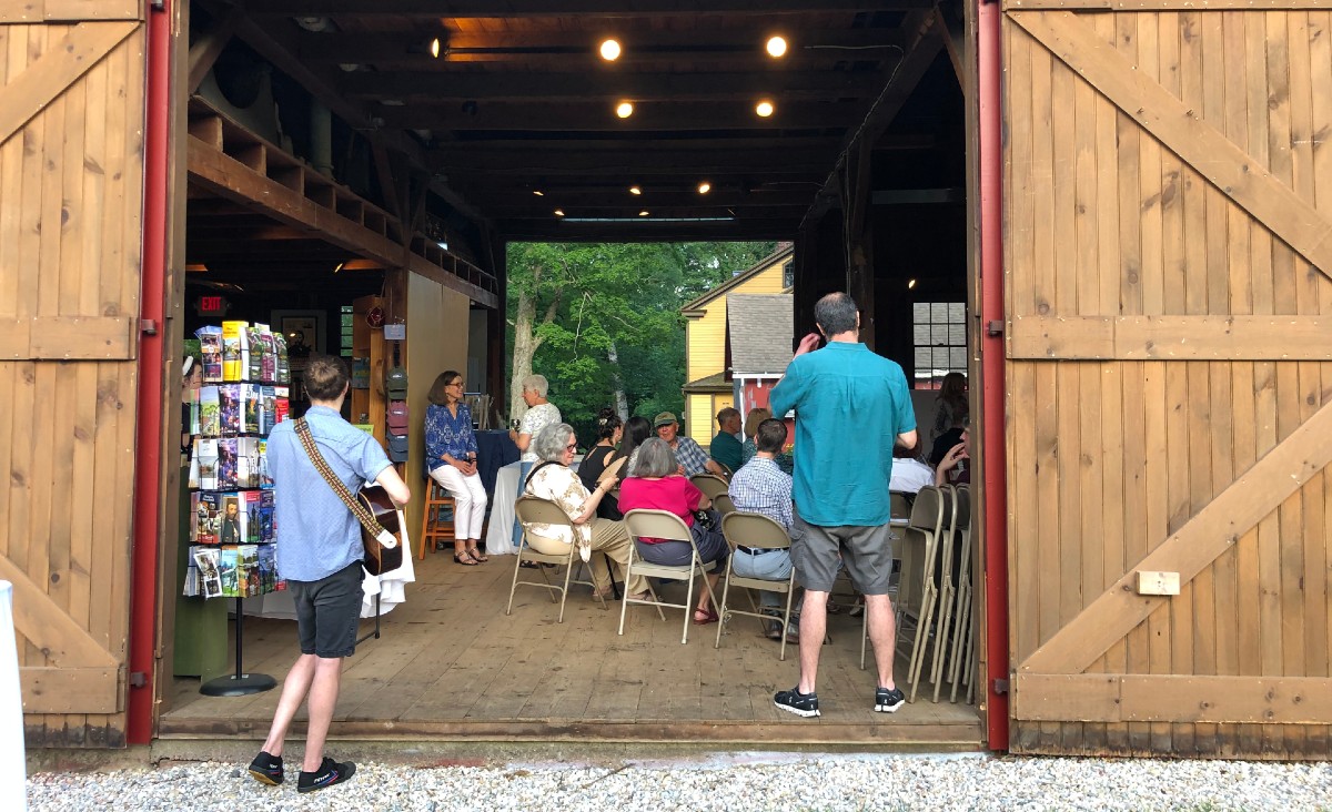 The 1840s barn was recently renovated.