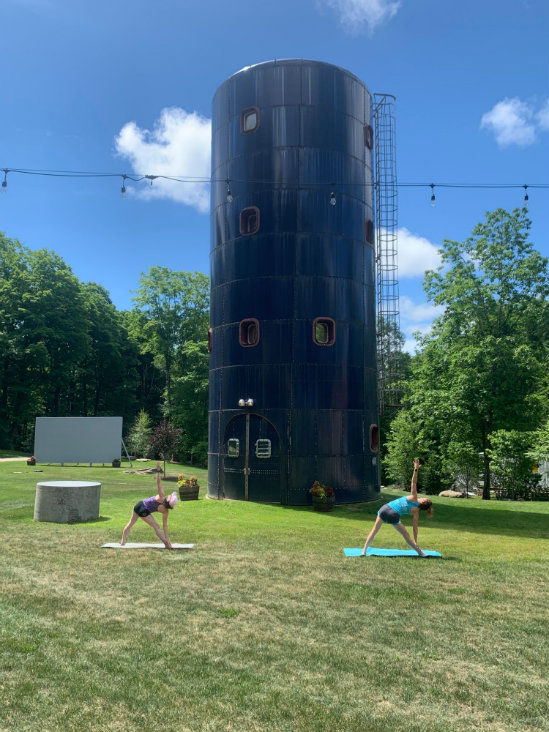 Morning wellness activity