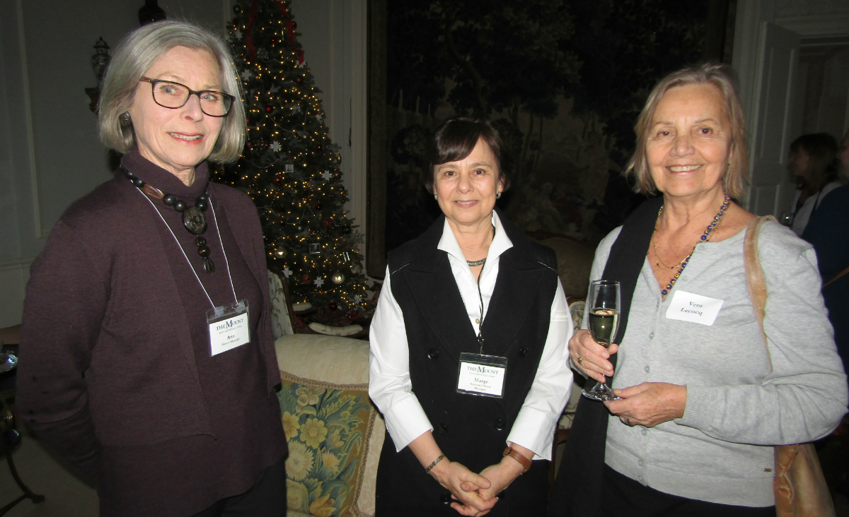 House Manager Ann Shea, Assistant&nbsp;House Manager Marge Cox and Vera Lecocq