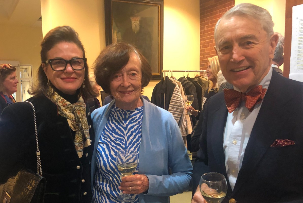 Bernadette Murray, Claire Reid and Jon Reid