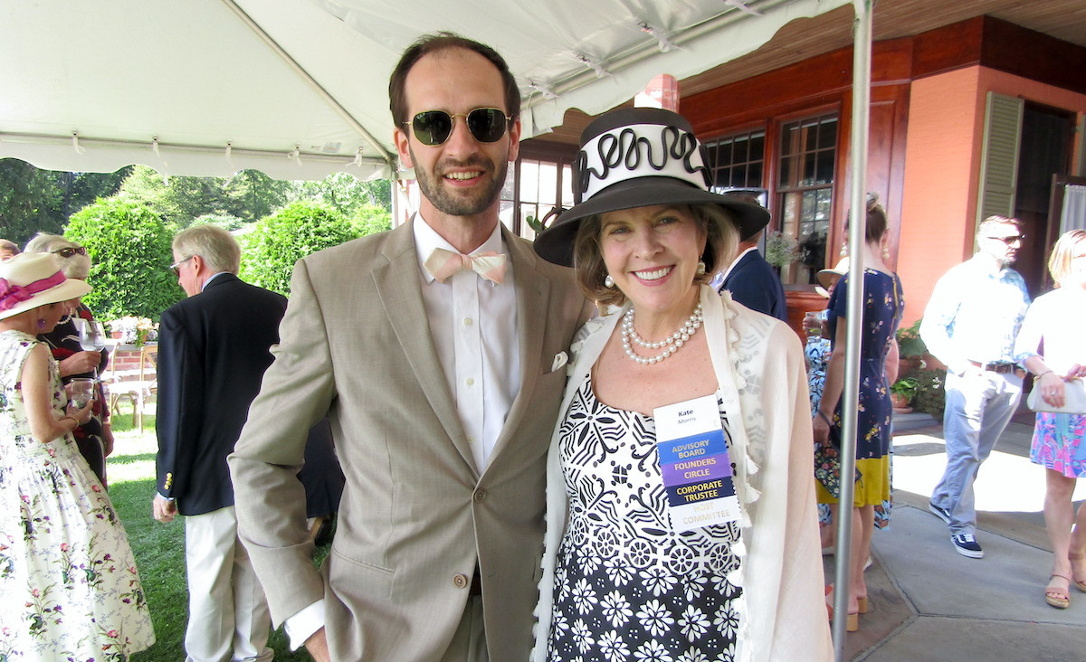 Ruslan Sprague and Kate Morris, a member of the advisory board, founders circle, and&nbsp;host committee, as well as a corporate trustee