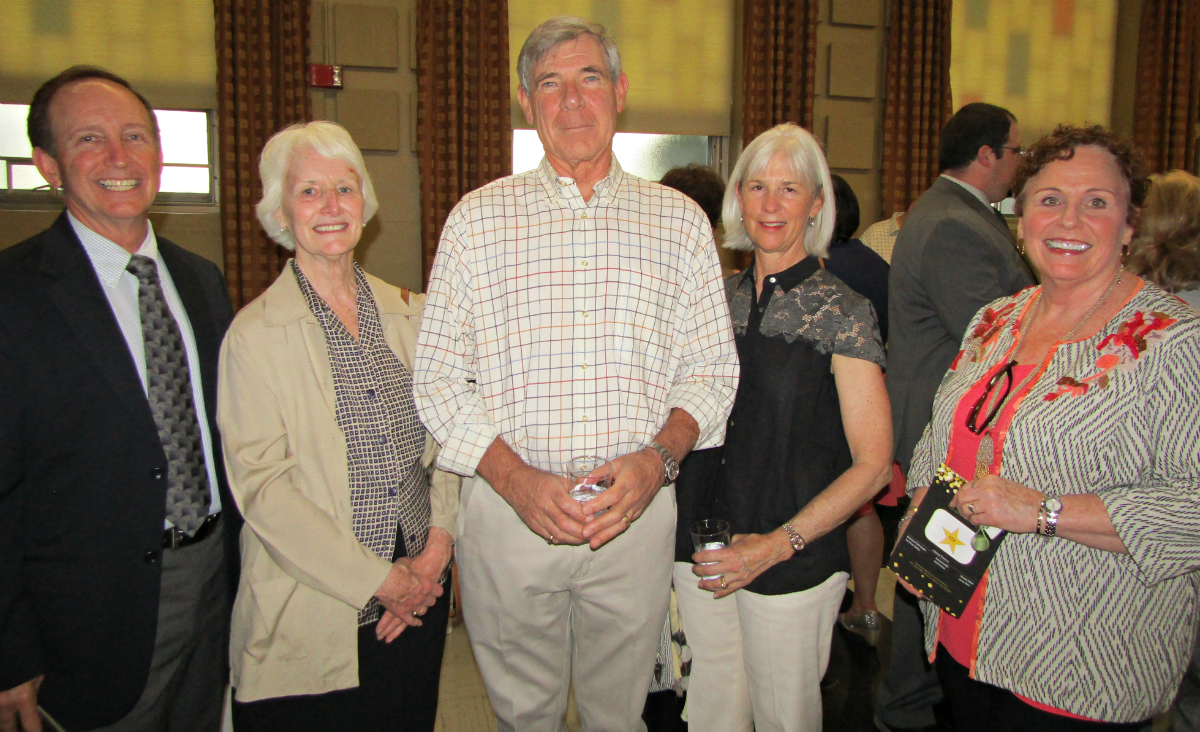 Mike Monti of The Brien Center, Anne Nemetz-Carlson, executive director of Child Care of the Berkshires, Jim and Joan Hunter, and The Brien Center’s Christine Macbeth Mike Monti of The Brien Center, Anne Nemetz-Carlson, executive director of Child Care of the Berkshires, Jim and Joan Hunter, and The Brien Center’s Christine Macbeth