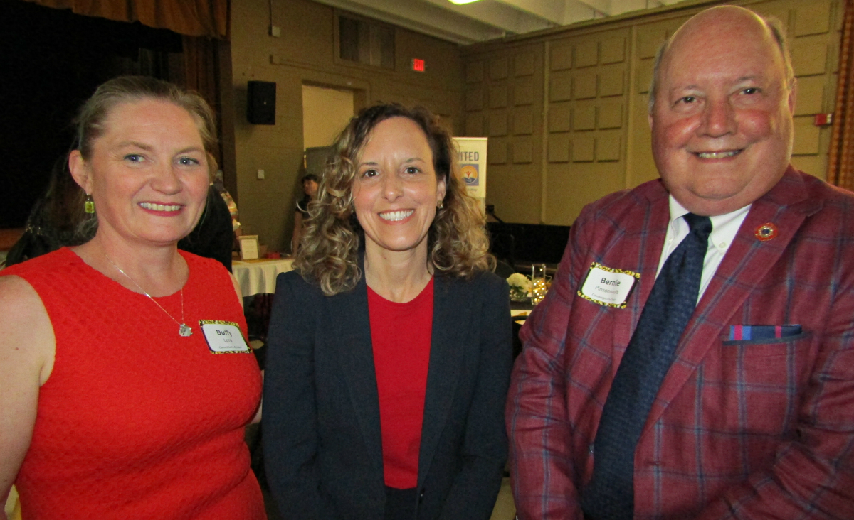 Celebration committee member Buffy Lord, Andrea Harrington and 2017/18 NBUW campaign co-chair Bernie Pinsonnault Celebration committee member Buffy Lord, Andrea Harrington and 2017/18 NBUW campaign co-chair Bernie Pinsonnault
