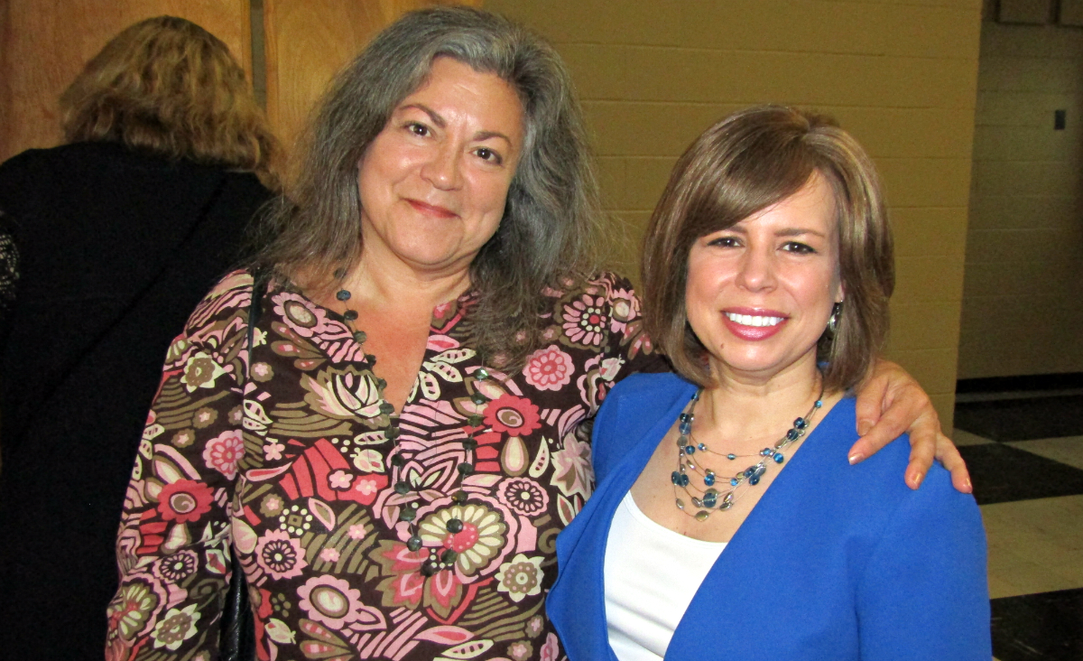 Liana Toscanini and NBUW Executive Director Christa Collier Liana Toscanini and NBUW Executive Director Christa Collier