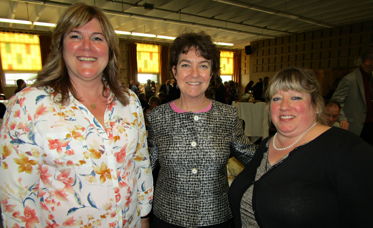 Berkshire County Kids’ Place Director Heather Williamson with Erin Sullivan and Lisa Blackmer Berkshire County Kids’ Place Director Heather Williamson with Erin Sullivan and Lisa Blackmer