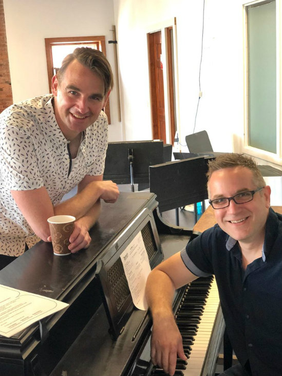 Peter Nachtrieb and Niko Tsakalakos Peter Nachtrieb and Niko Tsakalakos