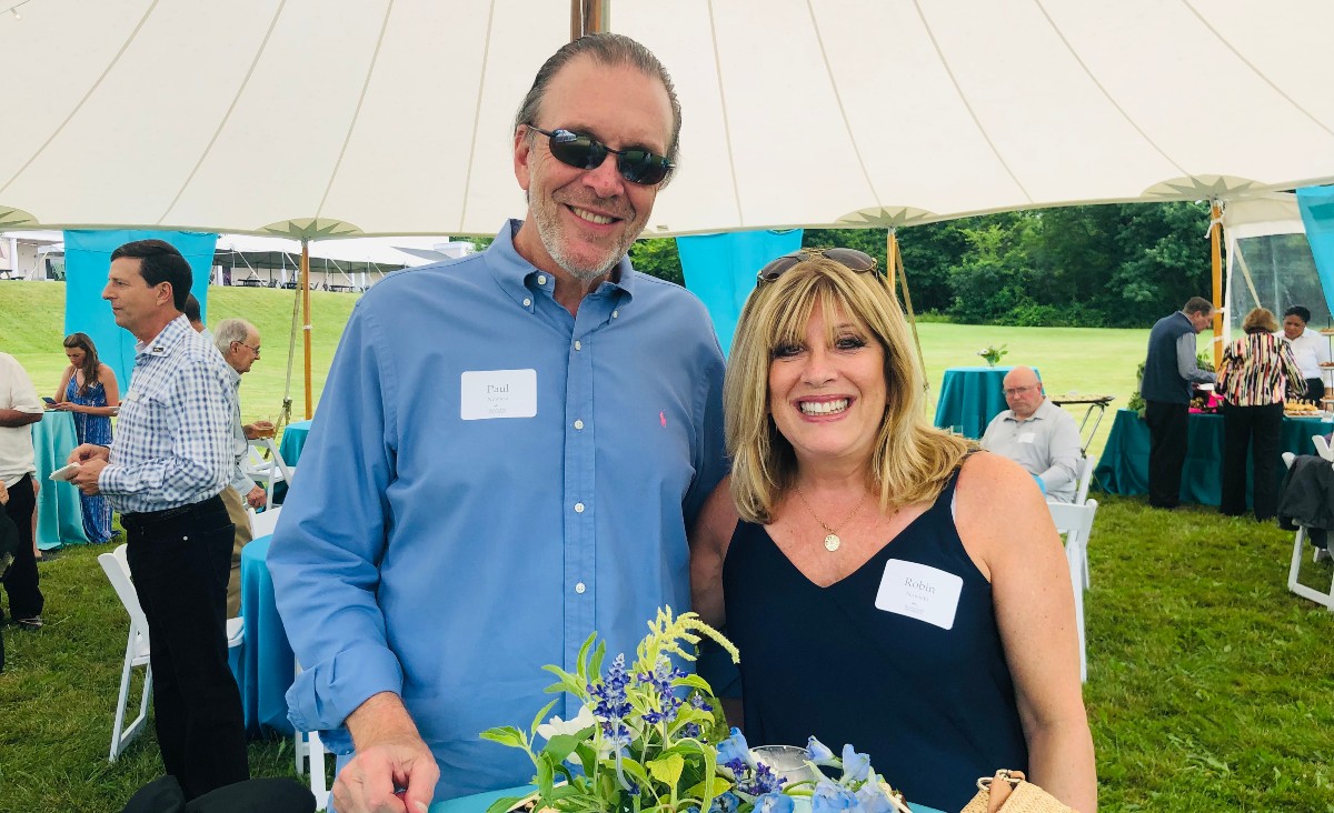 Paul Nowicki and Robin Nowicki, owner of Robin's Nest Home &amp; Patio