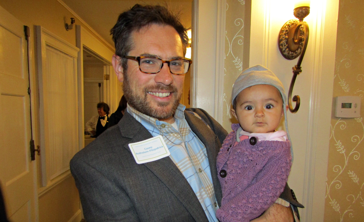 Casey Rothstein Fitzpatrick of the Jane & Jack Fitzpatrick Trust and daughter Naïma Paani Casey Rothstein Fitzpatrick of the Jane & Jack Fitzpatrick Trust and daughter Naïma Paani