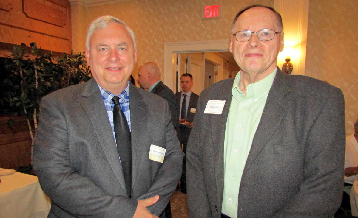 From the Great Barrington Historical Society: Volunteer award nominee Gary Leveille and Robert Krol, who nominated him From the Great Barrington Historical Society: Volunteer award nominee Gary Leveille and Robert Krol, who nominated him