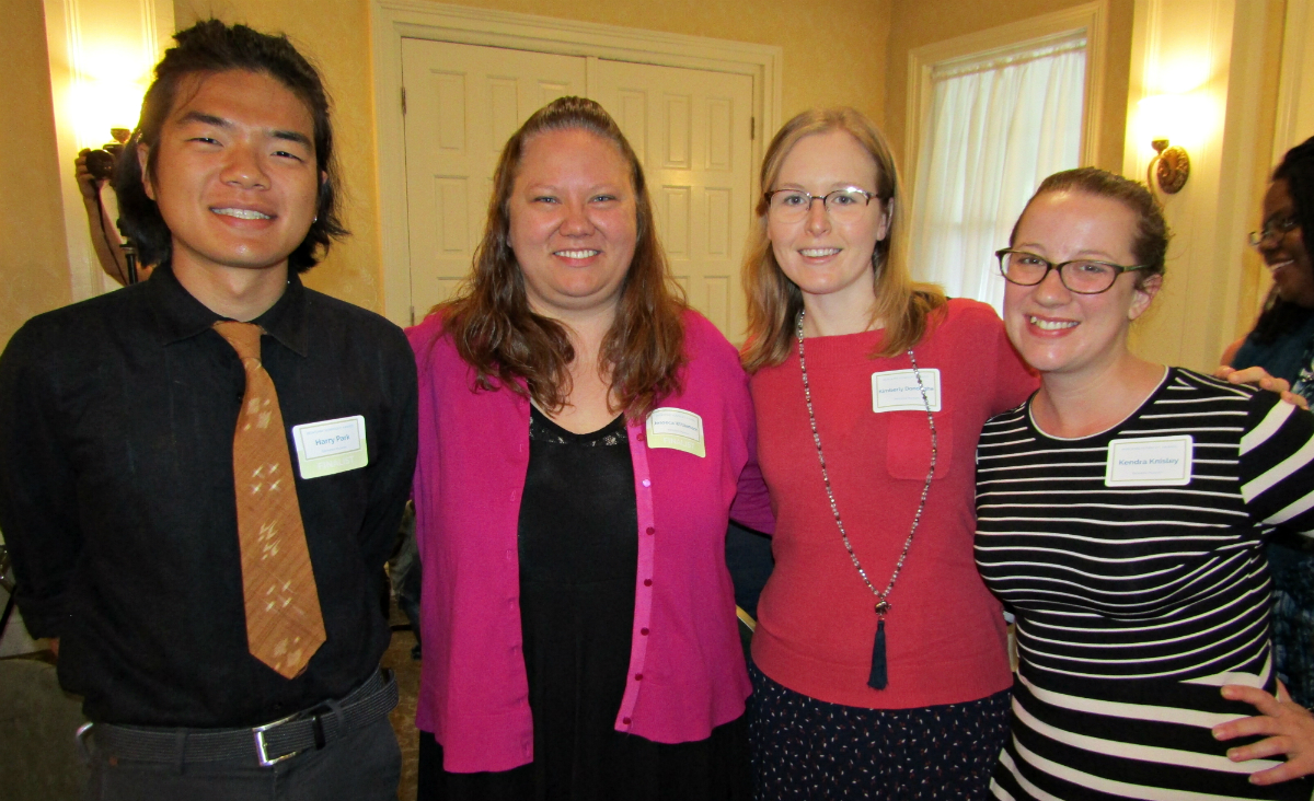 From the Berkshire Museum: Rising Star award nominee Harry Park, Super Staffer award nominee Jesseca Williamson, Kimberly Donoughe and Kendra Knisley From the Berkshire Museum: Rising Star award nominee Harry Park, Super Staffer award nominee Jesseca Williamson, Kimberly Donoughe and Kendra Knisley
