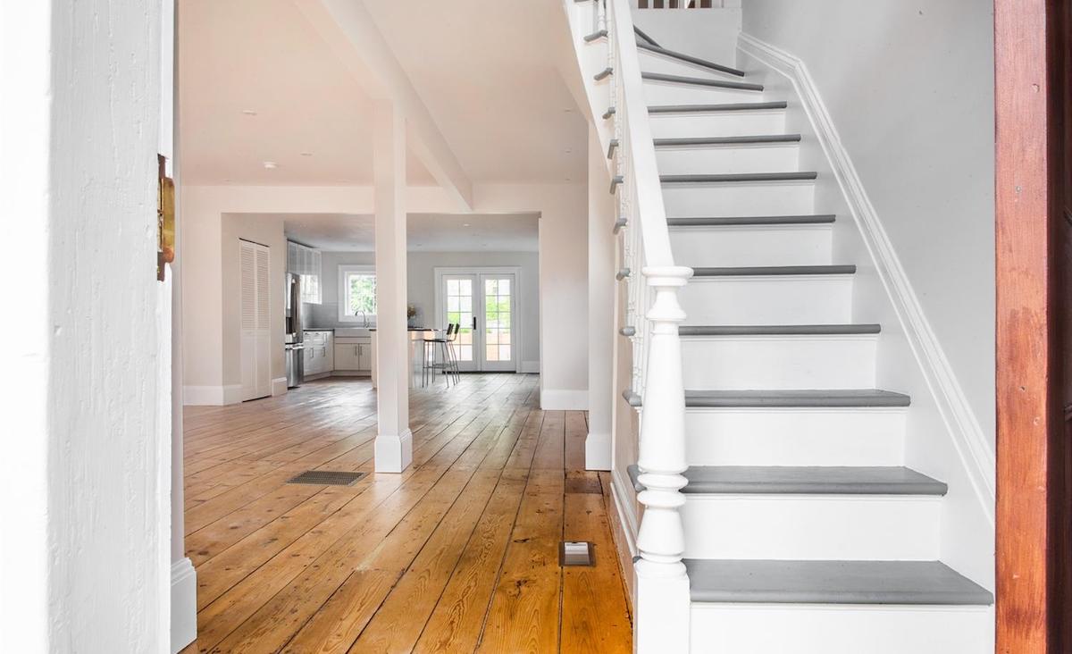 Staircase to second floor