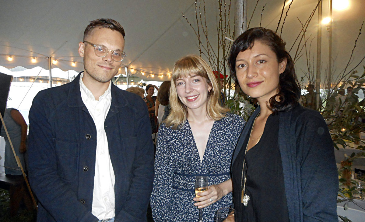 Zach Seely, Stephanie Bailis and Rachelle Robinett, a holistic health practitioner. Zach Seely, Stephanie Bailis and Rachelle Robinett, a holistic health practitioner.