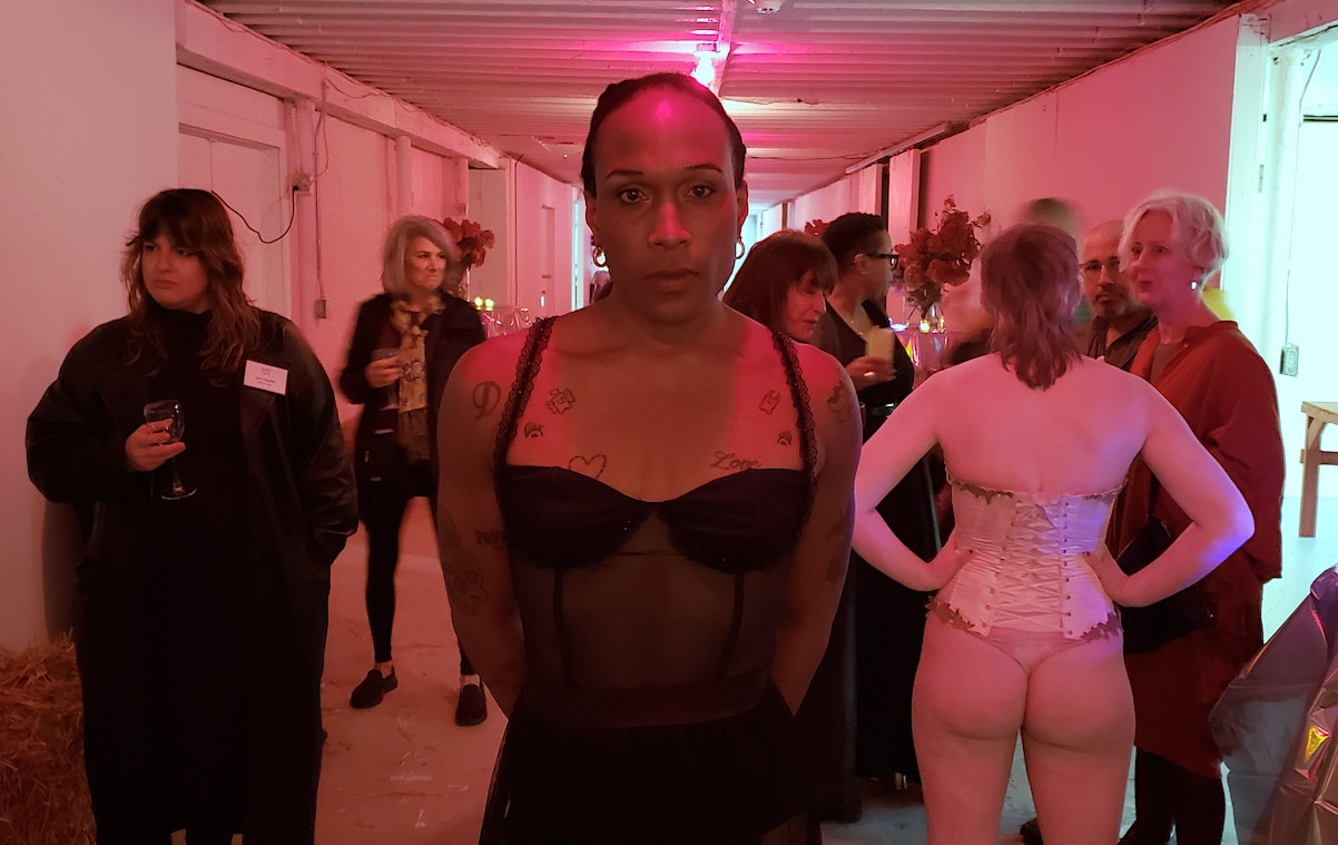 Davon, one of the evening's performers