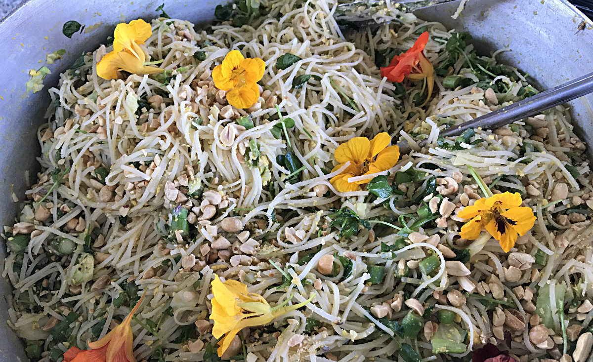 Vegetable pad thai