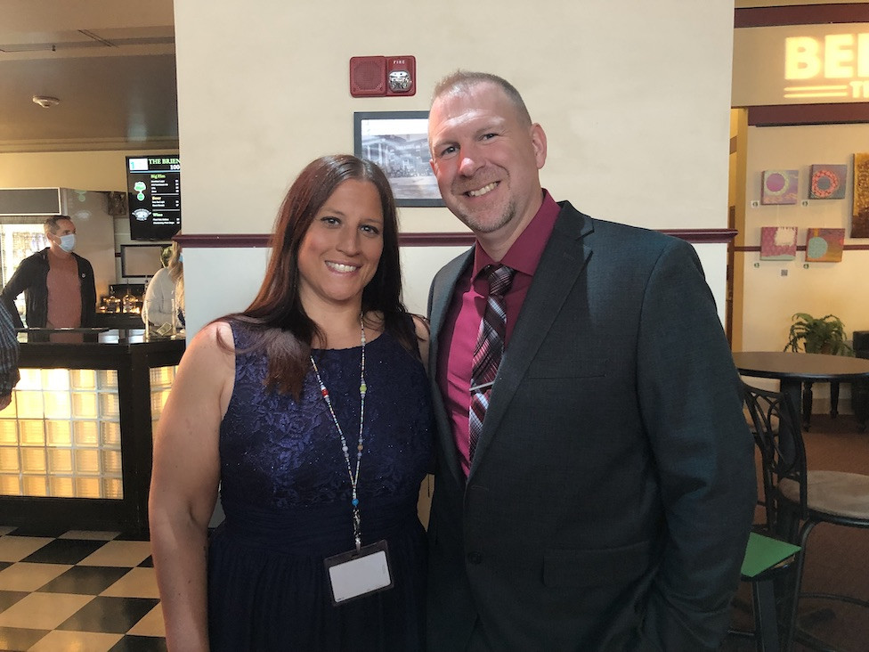 Becca Phelps-Smith, who is on the senior leadership team at Brien, and Andrew Smith