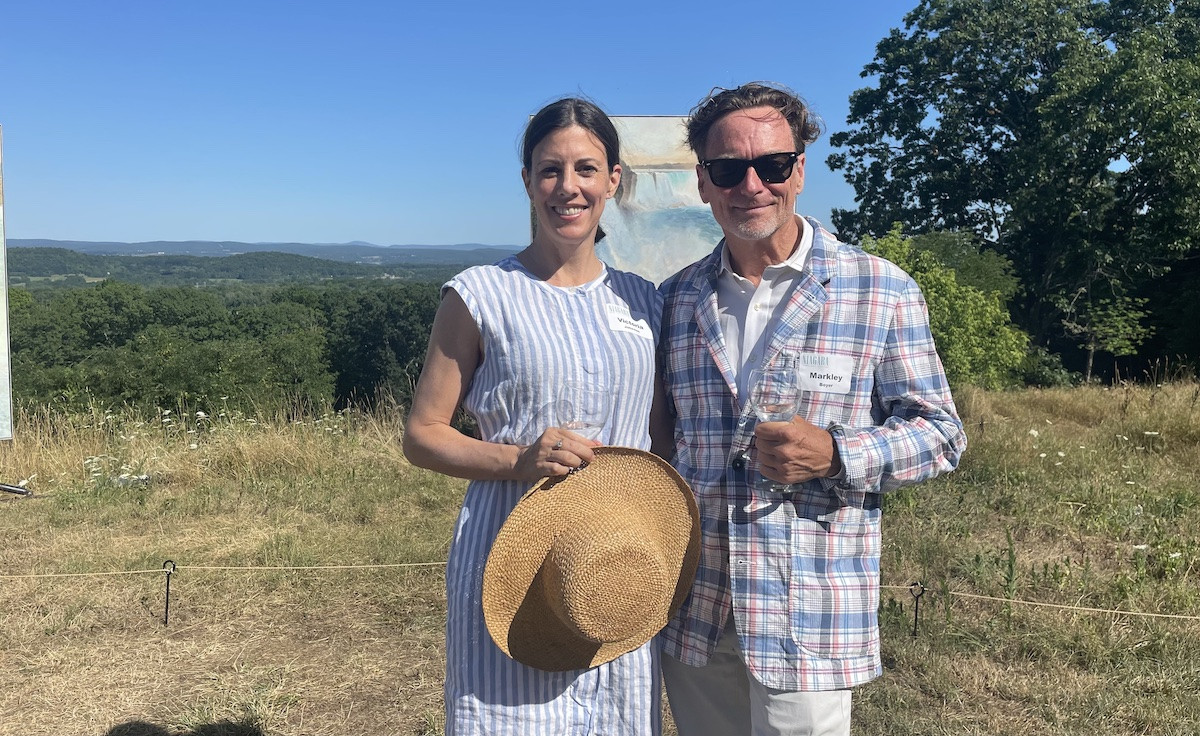 Frederic Church&rsquo;s biographer, Victoria Johnson, and Markley Boyer