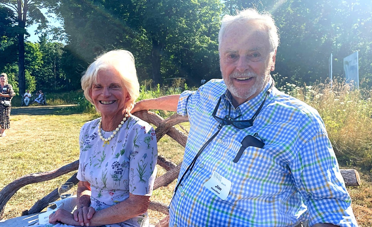 Lucy Waletzky and Jim Hamilton