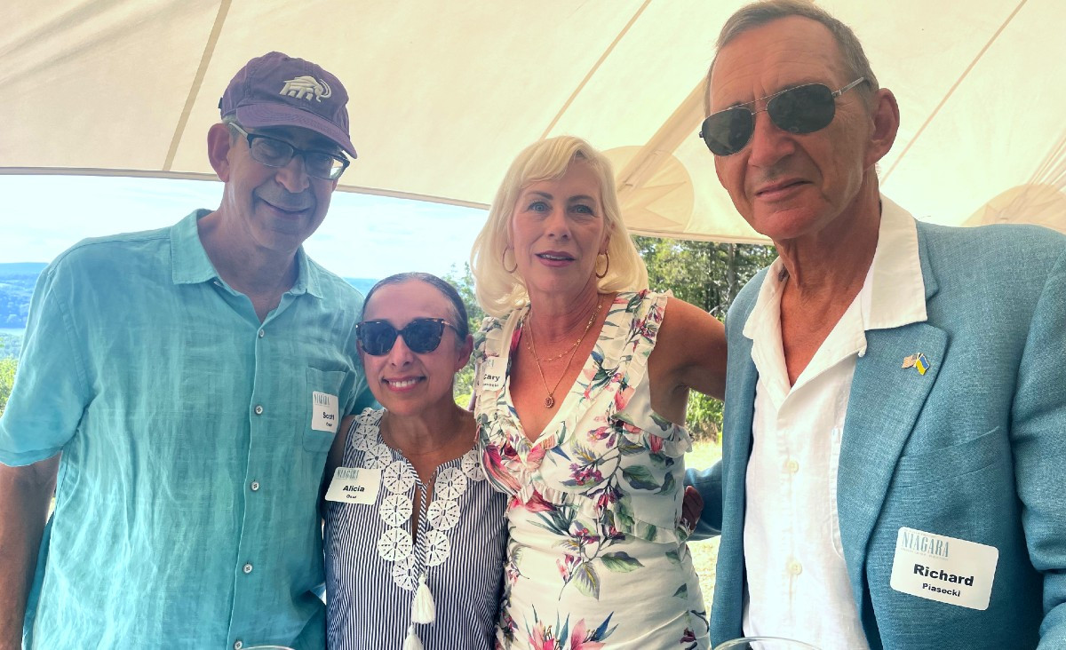 Dr. Scott Osur, Alicia Osur, Cary Piasecki, and Richard Piasecki