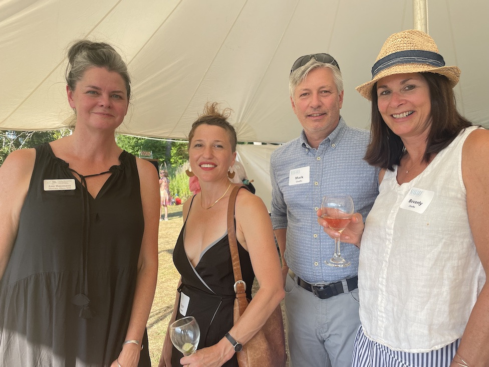 New York State Office of Parks, Recreation and Historic Preservation Director for&nbsp;Olana, Amy Hausmann, with Kaya Weidman, Mark Cheffo, and Beverly Cheffo