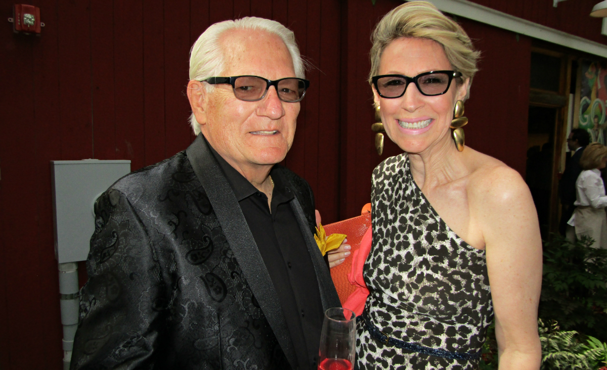 Arthur Tatge, director Pamela Tatge’s uncle, with Stephanie Garry Arthur Tatge, director Pamela Tatge’s uncle, with Stephanie Garry