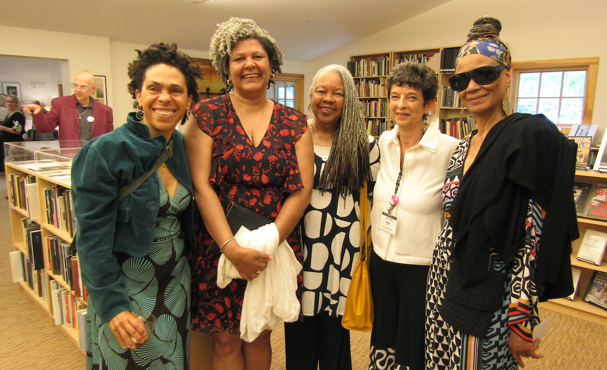 Artist Grisha Coleman, Rachel Watts, Frances Jones-Sneed, the Carole &amp; Dan Burack Director of The School at Jacob's Pillow JR Glover, and trustee Sandra Burton