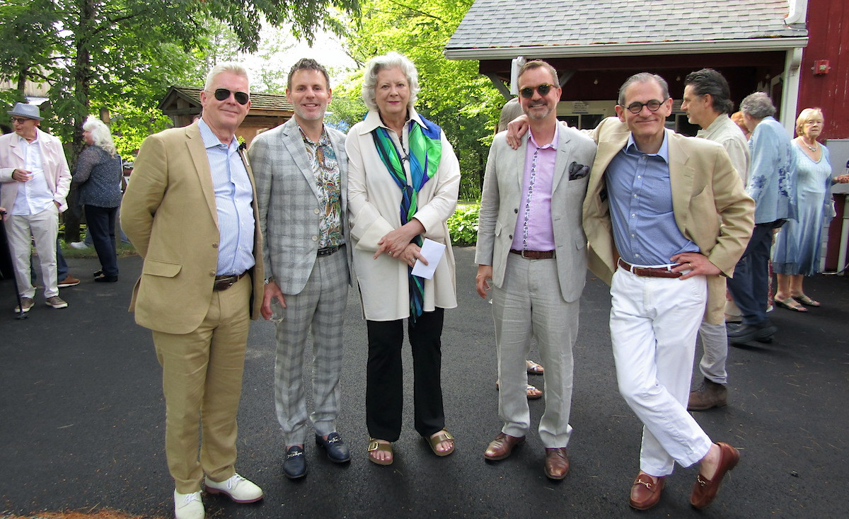 Matt Larkin, Beau Buffier, Lainie Grant, Michael Beck, and former Pillow trustee Hans Morris