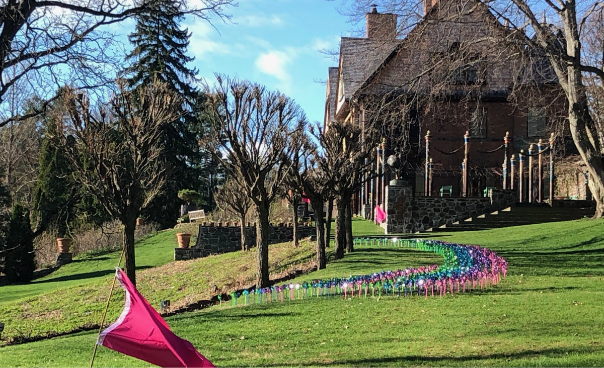 The pinwheel rainbow The pinwheel rainbow