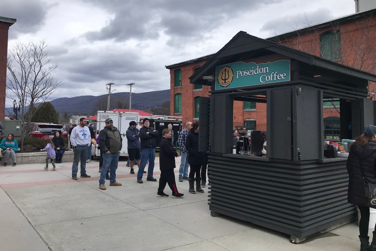 Poseidon Coffee kiosk