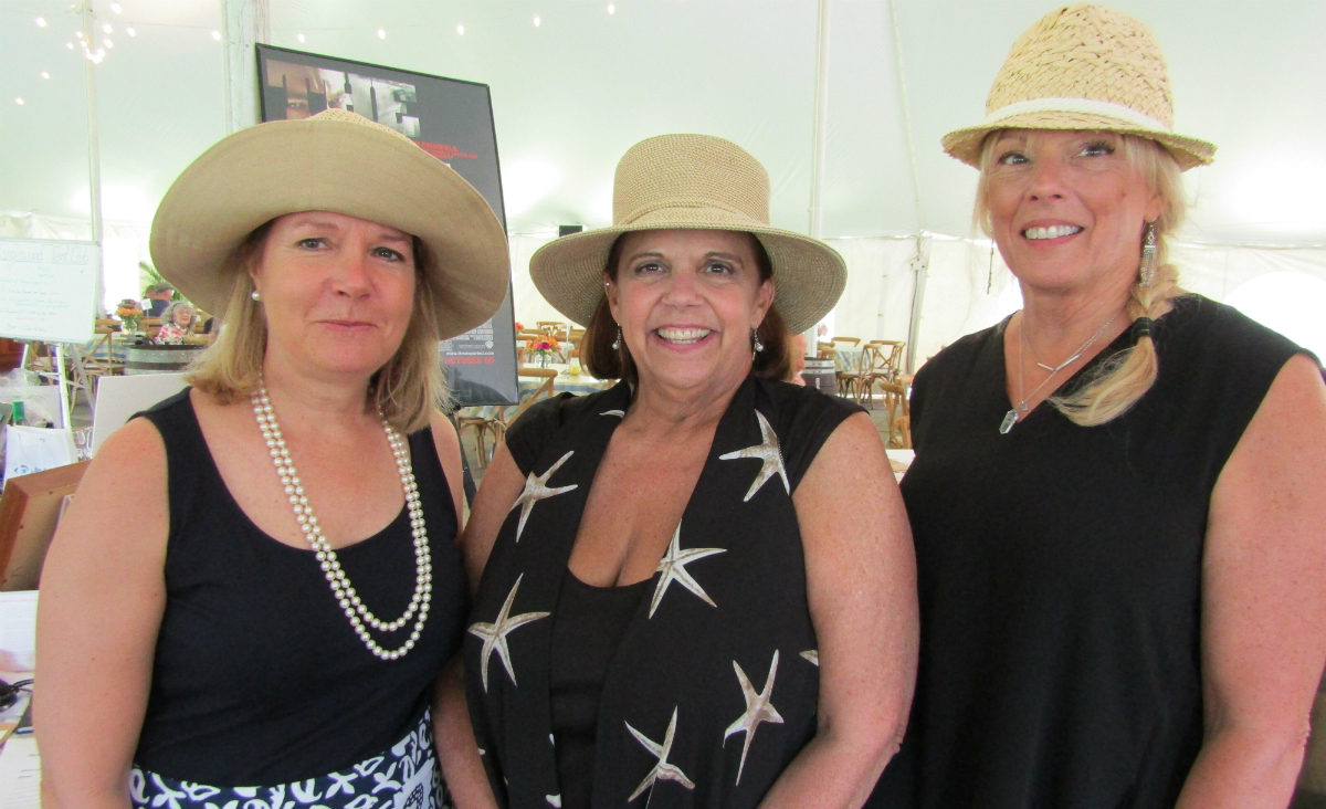 Chesterwood&nbsp;Executive Director&nbsp;Donna Hassler,&nbsp;Laurie Klefos&nbsp;of&nbsp;1Berkshire&nbsp;and&nbsp;Joanne Moran&nbsp;of Williams College