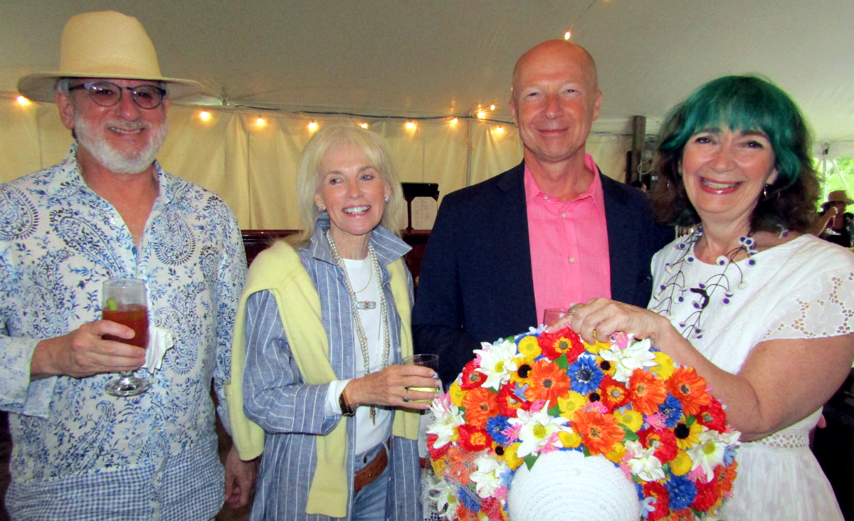 David Schecker, Liz Williams, RI publisher&nbsp;Mark Williams&nbsp;and&nbsp;Vicki Bonnington