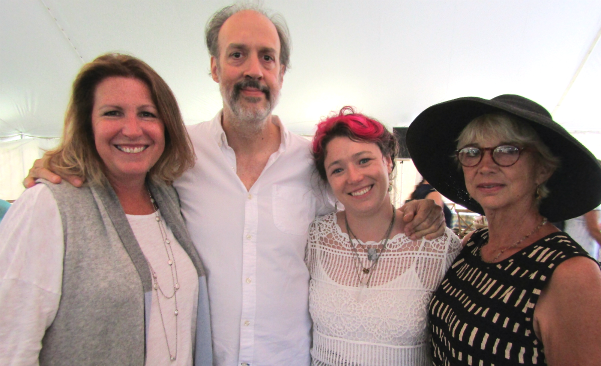 Kelly Vickery&nbsp;of&nbsp;BIFF, honoree&nbsp;Kent Jones, costume designer&nbsp;Carisa Kelly, and&nbsp;Julia Trumbull.