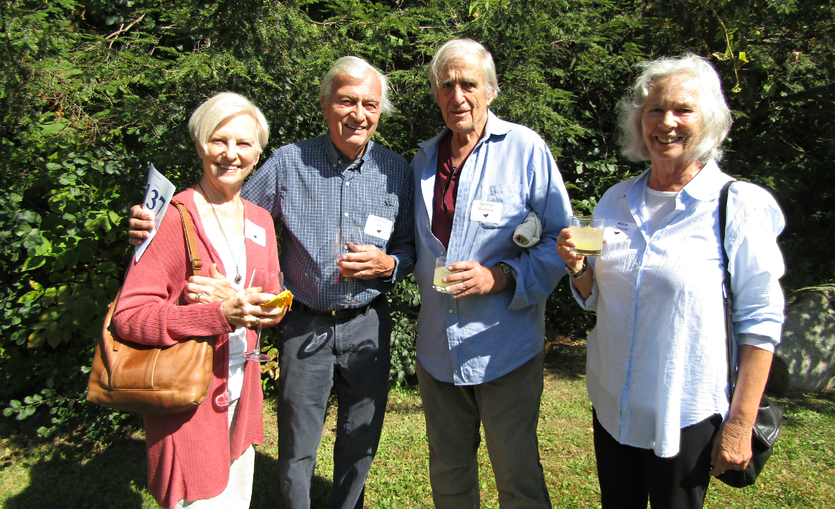 Marilyn Haus, George Haus, Berkshire Natural Resources Council founder George Wislocki and Alice Wislocki