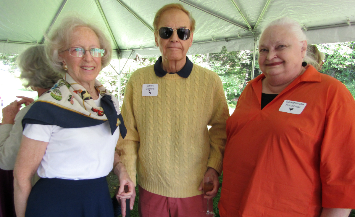 Virginia and James Giddens with Georgeanne Rousseau