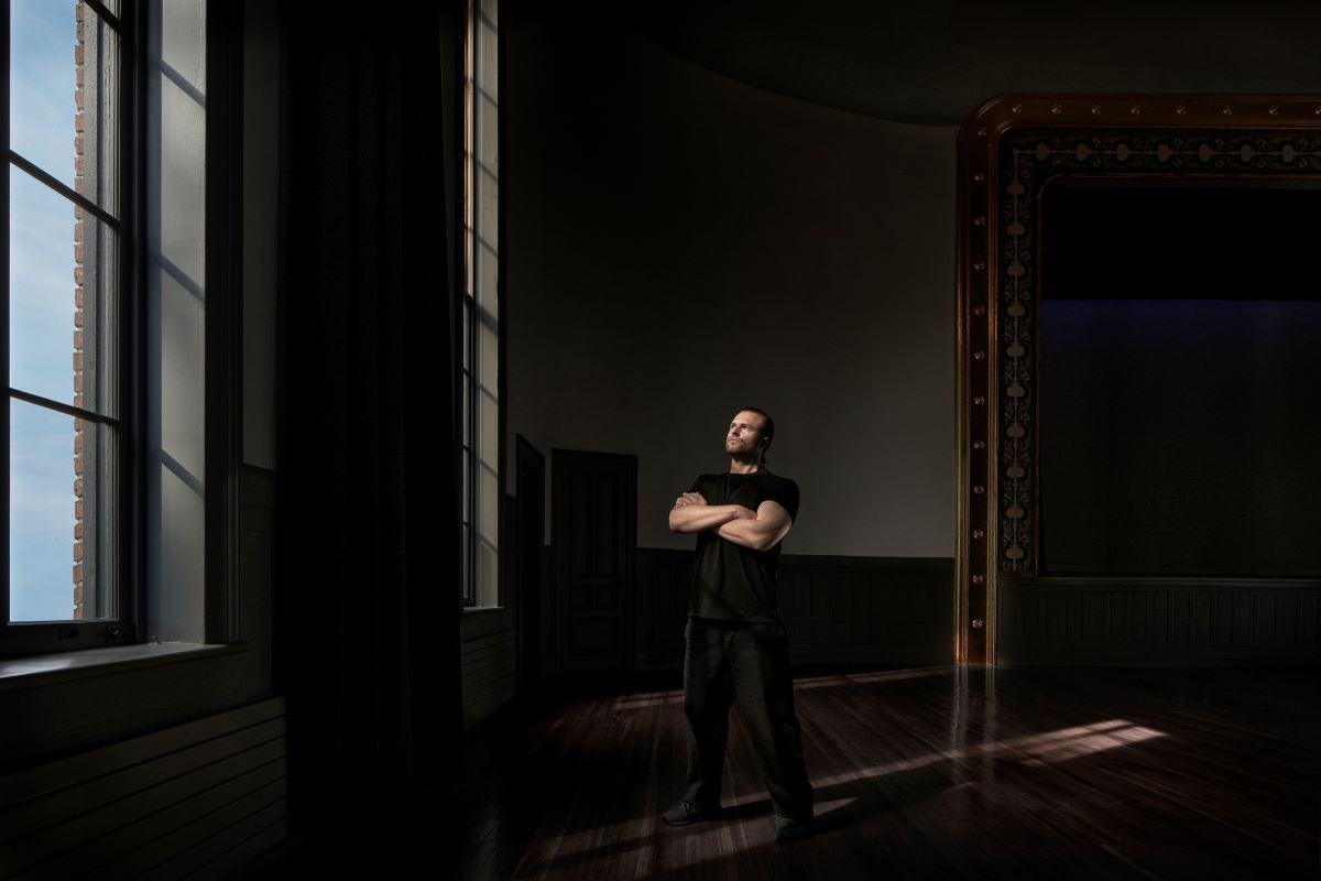 R.B. Schlather, director of Giulio Cesare. - Matthew Placek R.B. Schlather, director of Giulio Cesare. - Matthew Placek