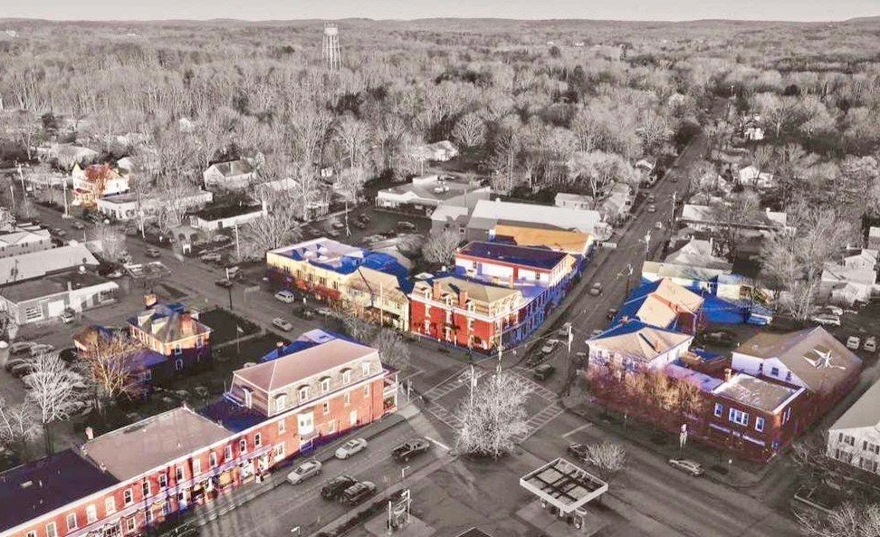 The center of Red Hook.