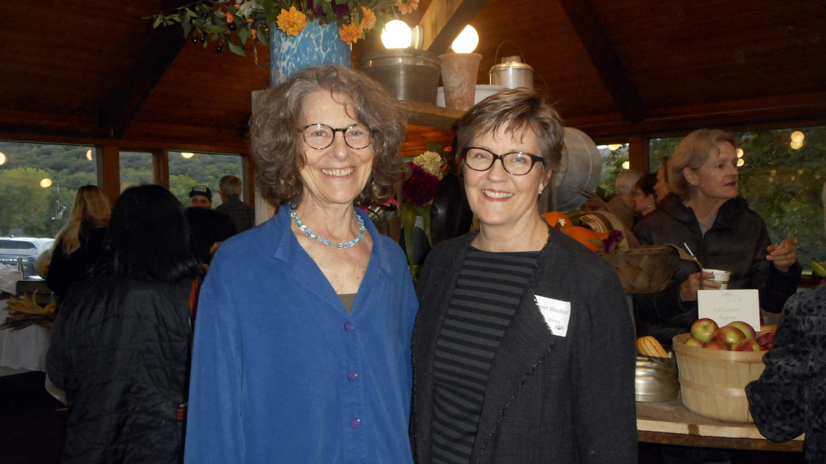 Berkshire Grown founder and now-former executive director passes the baton to Margaret Moulton, who began her new position just in time for the harvest supper.