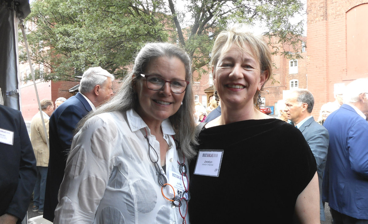Julia Kaplan and Jocelyn Chapman, a tax accountant and vermiculturist.