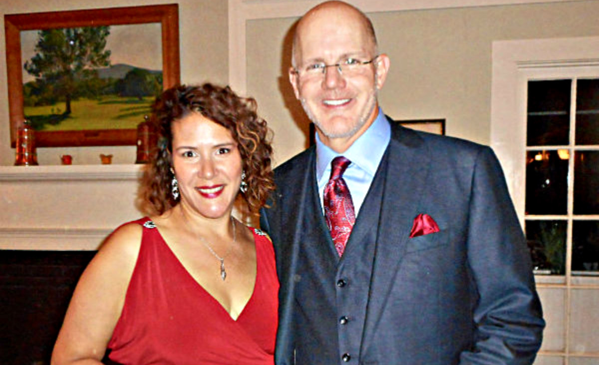 Two of the evening's performers (and married couple): soprano Dainelle Talamantes and baritone Kerry Wilkerson. Two of the evening's performers (and married couple): soprano Dainelle Talamantes and baritone Kerry Wilkerson.