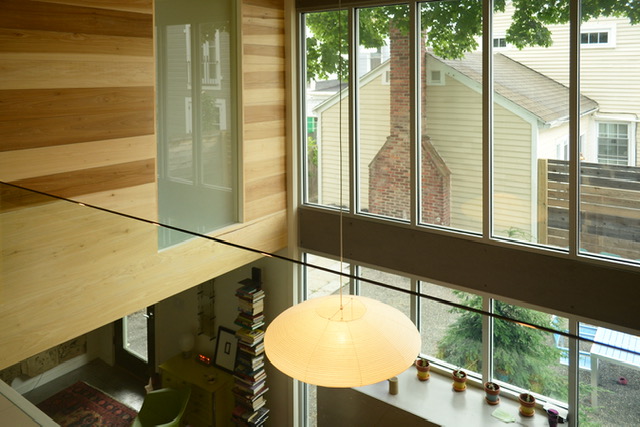 Upstairs atrium