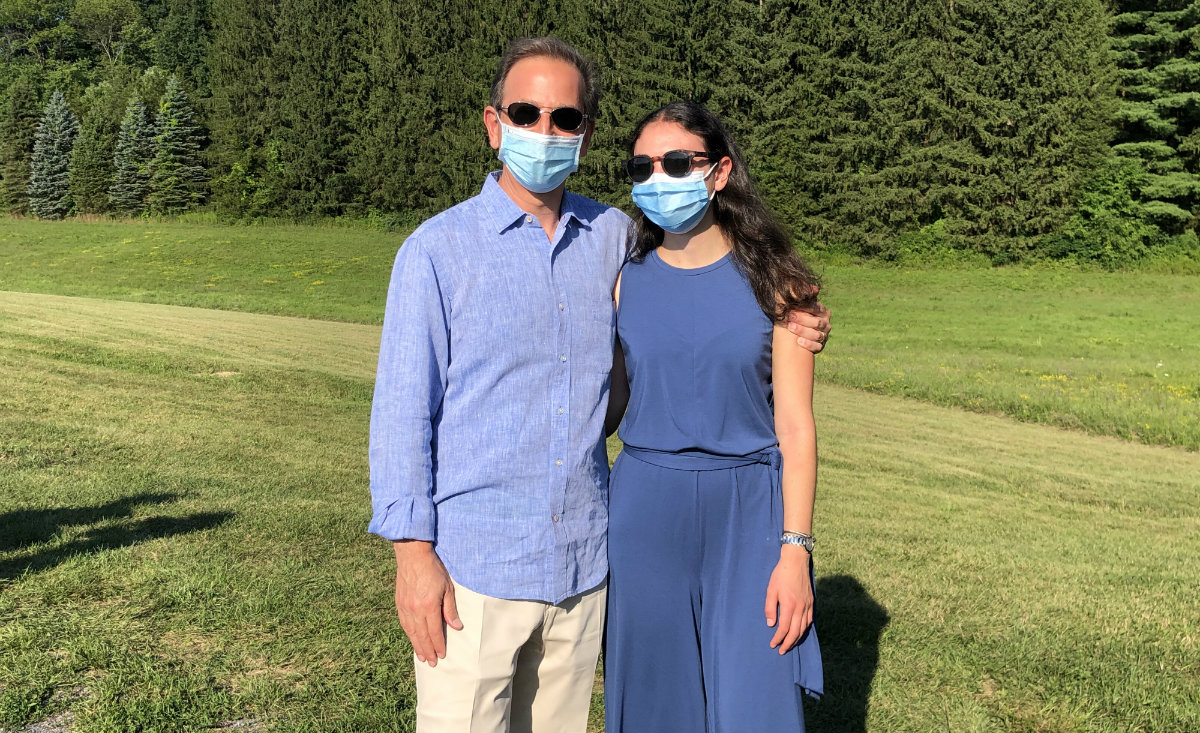 Steve and Lily Steinman of Lakeville, CT.